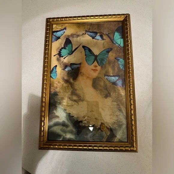 Butterfly lady wall art - Picture 2 of 4